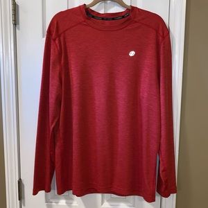 SB Tech XL orange-red long sleeved shirt, EUC